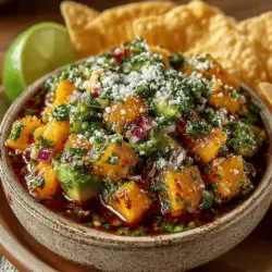 Salsa has become a beloved staple in kitchens worldwide, transcending its traditional roots to emerge as a versatile condiment that enhances a variety of dishes. From tacos to grilled meats and even as a refreshing dip for chips, salsa has captured the hearts (and taste buds) of many. Among the myriad of salsa variations, Fiery Mango-Avocado Salsa stands out with its unique blend of flavors. It harmonizes the sweetness of ripe mangoes, the creamy richness of avocado, and the tantalizing heat of jalapeño, creating a vibrant medley that’s sure to excite the palate.