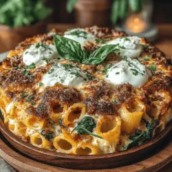 If you're in search of a comforting, hearty meal that brings warmth and satisfaction to the dinner table, look no further than Cheesy Baked Spinach and Sausage Ziti. This dish is a delightful amalgamation of flavors and textures, making it a perfect choice for family dinners, gatherings, or any occasion that calls for a filling and delicious meal.