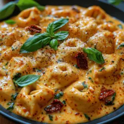 To create a truly delicious Creamy Sun-Dried Tomato Tortellini, it’s essential to understand the key ingredients that bring this dish to life. Each component plays a significant role in flavor, texture, and nutritional value.