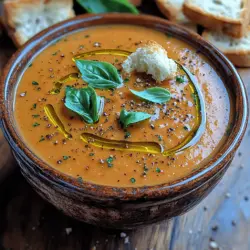 When you indulge in a bowl of creamy tomato basil soup, you're not just treating your taste buds; you're also nourishing your body. This section delves into the nutritional content of the ingredients, highlighting their health benefits.