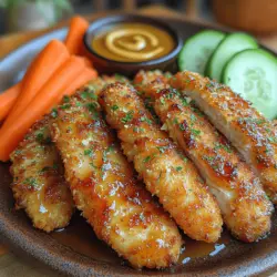 In the world of comfort food, few dishes can rival the satisfaction of crispy chicken tenders. These delightful morsels, celebrated for their golden-brown coating and juicy, tender insides, have a universal appeal that transcends age and occasion. Whether you’re planning a family dinner, hosting a game day gathering, or simply indulging in a late-night snack, Crunchy Bliss Chicken Tenders are the ideal choice. They offer a perfect balance of crunch and flavor, making them a favorite among both children and adults alike.