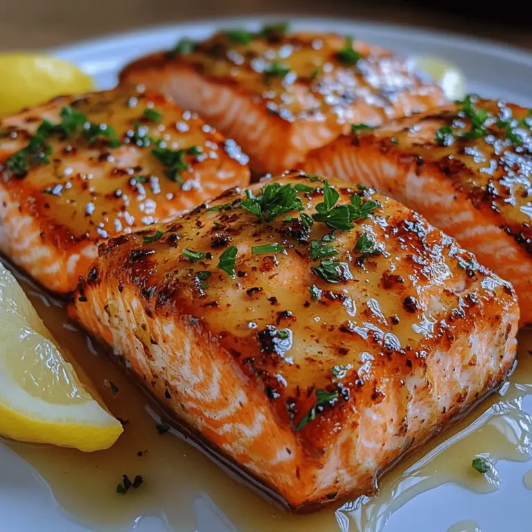 When it comes to cooking seafood, few dishes can rival the captivating combination of flavors found in honey butter glazed salmon. This recipe not only tantalizes the taste buds with a delightful balance of sweetness and richness, but it also boasts a vibrant presentation that makes it perfect for both weeknight dinners and special occasions. The luscious glaze, made from honey and butter, enhances the natural flavors of the salmon, creating a dish that is both satisfying and nutritious.