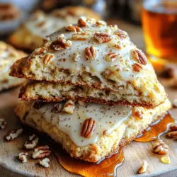 Scones are a beloved baked good that originated in the United Kingdom, often enjoyed during afternoon tea or as part of a hearty breakfast. Among the numerous variations, buttery maple pecan scones stand out, bringing together the rich, nutty flavors of pecans with the warm sweetness of maple syrup. This recipe is not just about indulging your taste buds; it's also about creating a comforting experience that evokes the essence of home. Whether you are hosting a brunch or simply treating yourself to a delightful snack, these scones are sure to impress.