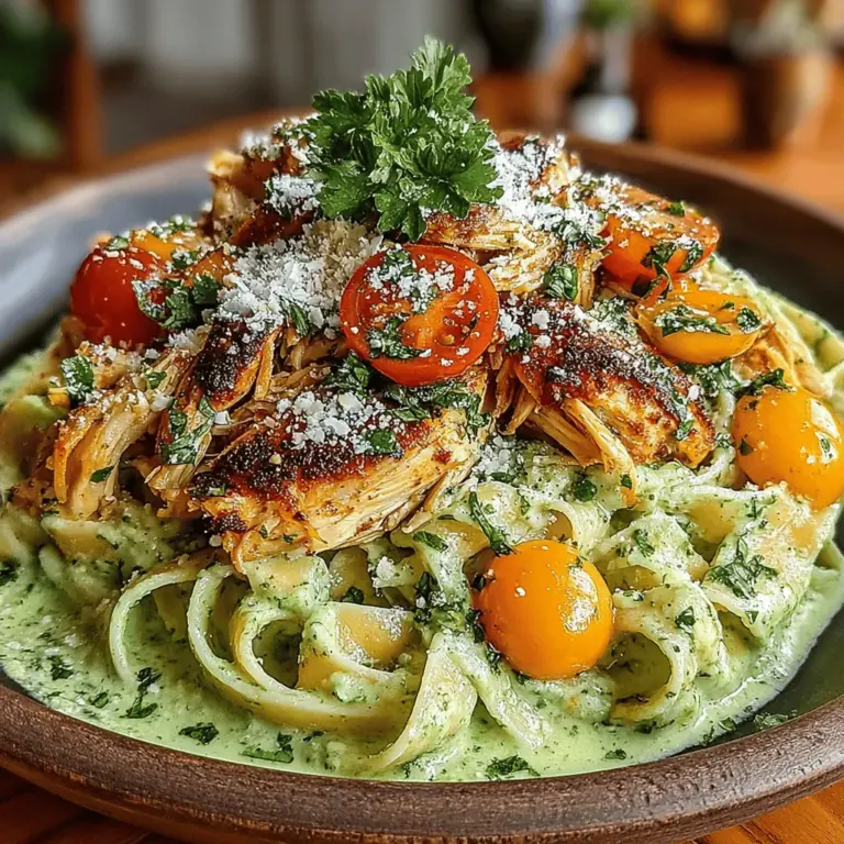 When it comes to creating a dish that is both satisfying and packed with flavor, Creamy Avocado Lime Chicken Pasta stands out as a top choice. This dish combines the creamy richness of avocados with the zesty brightness of lime, resulting in a pasta experience that is indulgent yet refreshing. The harmonious blend of flavors makes this recipe a delightful option for family dinners or a quick weeknight meal that doesn’t skimp on taste.