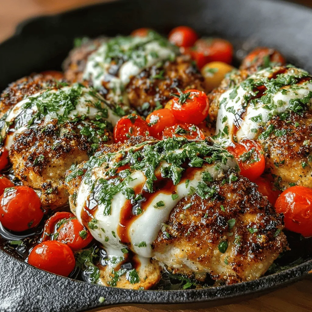 Cooking can often feel like a race against time, especially on busy weeknights or during special occasions when entertaining guests. The search for delicious, quick, and easy-to-make recipes becomes a priority for many home cooks. Enter the Caprese Chicken Bake Delight—a dish that beautifully marries the vibrant flavors of Italy with the convenience of a one-pan meal. This delightful recipe features tender chicken breasts topped with fresh tomatoes, creamy mozzarella, aromatic basil, and a drizzle of balsamic glaze, making it a standout choice for both weeknight dinners and festive gatherings.