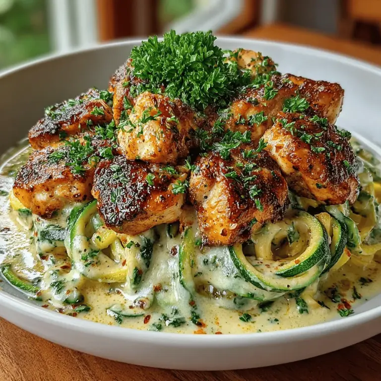 In the realm of comfort food, few dishes rival the creamy indulgence of Alfredo sauce. This Creamy Chicken & Zucchini Alfredo recipe not only satisfies your cravings but also incorporates the nutritious benefits of zucchini, making it a perfect choice for health-conscious eaters. With its rich texture and delightful flavors, this dish is sure to become a favorite in your household. Whether you're looking to impress guests at a dinner party or simply enjoy a cozy meal at home, this Alfredo recipe provides a simple yet elegant solution.