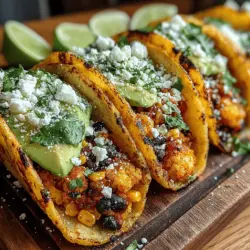 Creating the perfect Charred Corn & Black Bean Tacos is not just about the individual components; it’s about how you bring them all together. Follow these detailed instructions for assembling your tacos for maximum flavor and visual appeal.