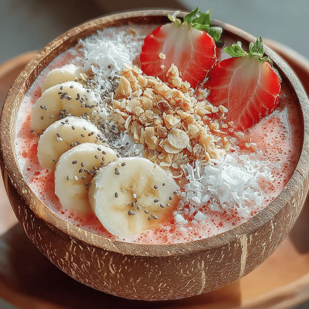 In recent years, smoothie bowls have surged in popularity, captivating health enthusiasts and foodies alike. These vibrant, textured bowls not only offer a feast for the eyes but also provide a nutritious meal option that can be enjoyed at any time of the day. Among the myriad of smoothie bowl variations, the Strawberry Banana Bliss Bowl stands out as a delicious and healthy choice that combines the sweetness of ripe bananas with the tangy freshness of strawberries.
