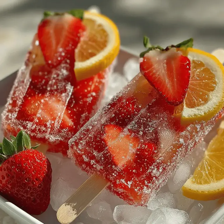 As the temperatures rise and summer approaches, the craving for refreshing treats becomes undeniable. Homemade popsicles have surged in popularity during the warmer months, providing a delightful way to cool off while enjoying the great outdoors. Among the myriad of flavors one can create, strawberry lemonade popsicles stand out as a quintessential summer treat. Combining the sweetness of ripe strawberries with the zesty tang of fresh lemons, these popsicles offer a deliciously refreshing experience that is perfect for hot days.