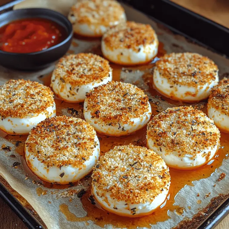 To create the perfect crispy baked mozzarella rounds, it’s important to understand the key ingredients that contribute to their wonderful flavor and texture.