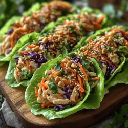 In recent years, fresh and healthy wraps have surged in popularity within modern cuisine. These wraps have become a go-to option for those seeking delicious meals that are quick to prepare, easy to eat, and packed with nutrients. Among the many varieties available, Crunchy Asian Slaw Wraps stand out as a flavorful and nutritious choice, perfect for any occasion—from a satisfying lunch to an impressive offering at dinner parties. Their vibrant flavors and delightful crunch make them appealing to a wide audience, ensuring that everyone at the table can enjoy a bite of freshness.