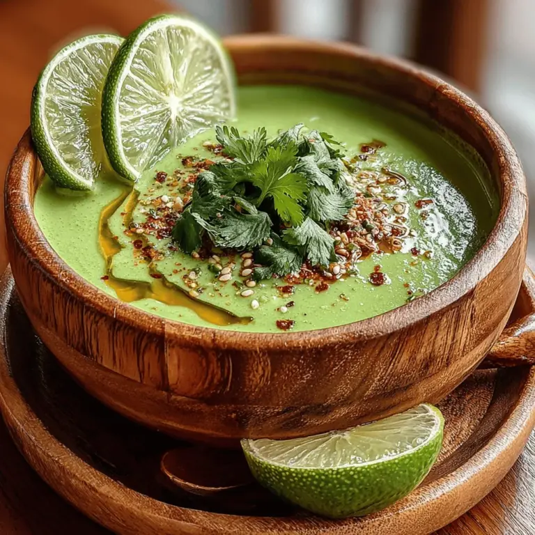 As the sun shines brighter and the temperatures rise, the culinary world often shifts toward lighter fare, with refreshing cold soups becoming a sought-after dish. Perfect for warm days, these chilled delights offer a burst of flavor while keeping meals light and nutritious. Among the many variations of cold soups, the Refreshing Avocado & Cucumber Chill stands out as a vibrant option that's both delicious and healthful. This recipe not only tantalizes the taste buds but also serves as a perfect appetizer or a light meal, making it an ideal choice for summer gatherings or solo lunches.