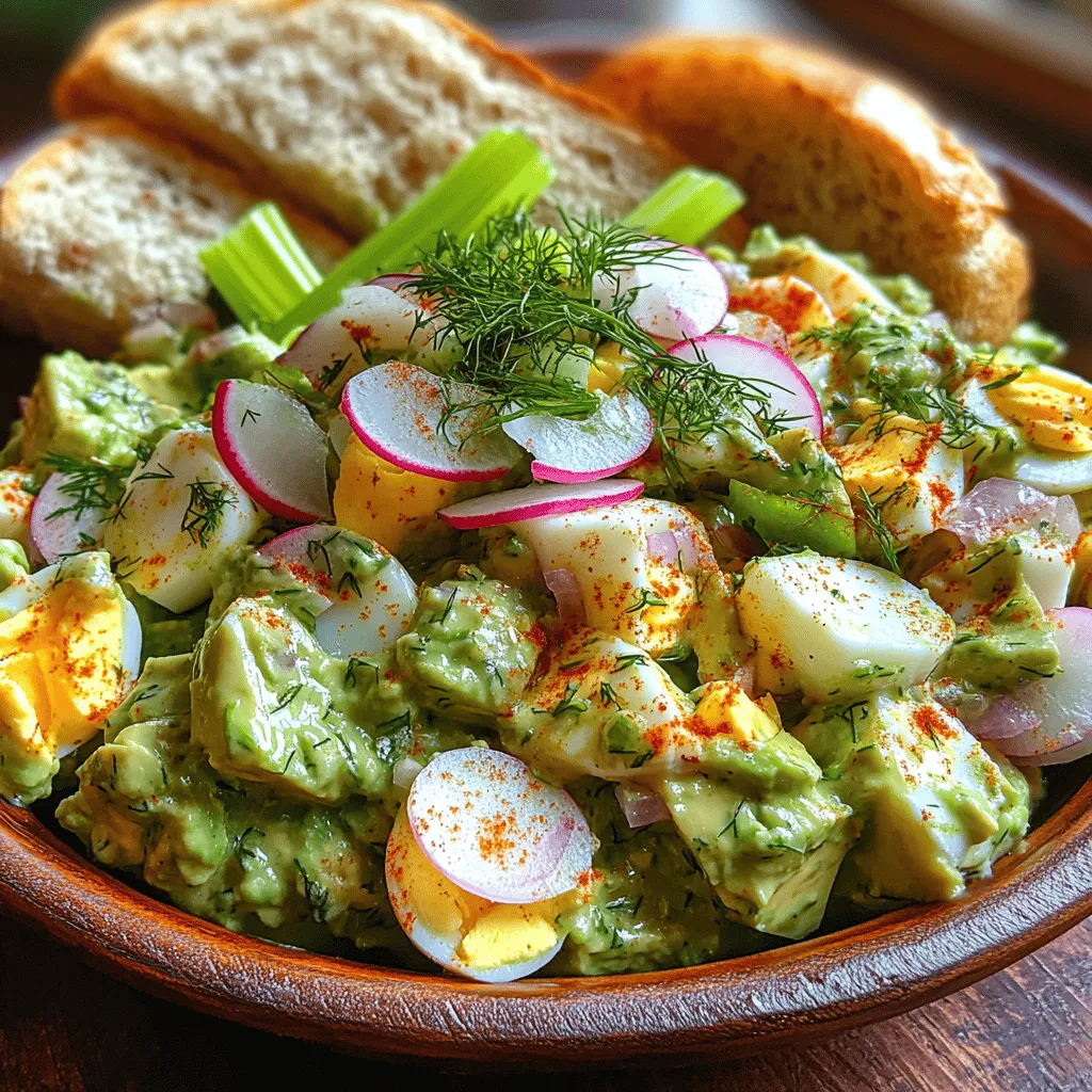 The key to a delightful creamy avocado egg salad lies in the technique of chopping the eggs and vegetables. Proper chopping not only enhances the visual appeal of the dish but also ensures that every bite is a harmonious blend of flavors and textures.