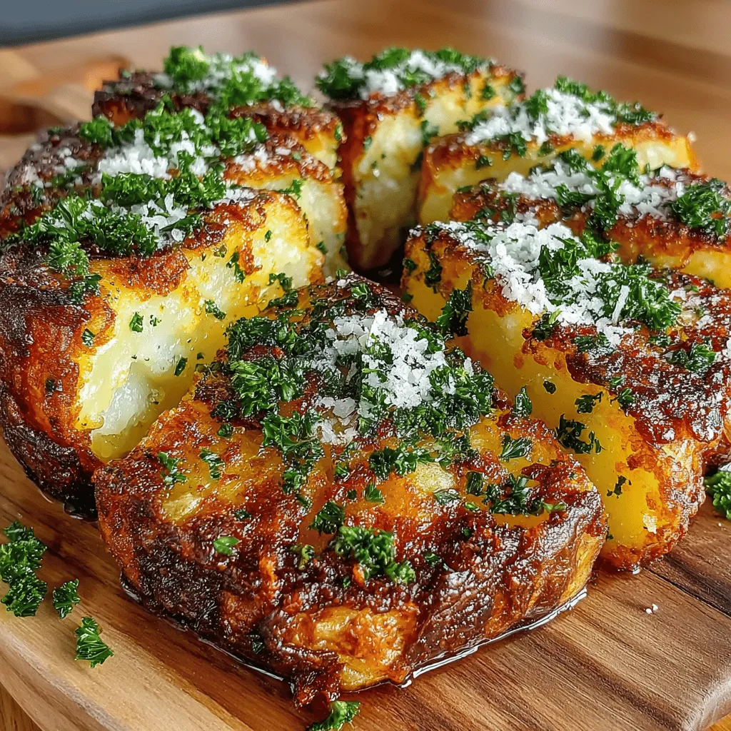 Roasted potatoes have long been a cherished side dish, beloved for their crispy exterior and fluffy interior. They offer a satisfying contrast of textures and a comforting, earthy flavor that pairs well with a variety of main courses. However, while traditional roasted potatoes are delicious in their own right, there’s always room for a creative twist that can elevate this classic dish. Enter Golden Ranch Roasted Potato Slabs, where the simplicity of roasted potatoes meets the zesty kick of ranch seasoning. This delightful combination not only enhances the flavor profile but also brings a fun and unique flair to your dining table.