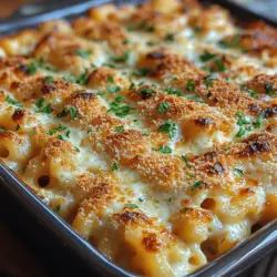 In the realm of comfort food, few dishes evoke a sense of nostalgia and satisfaction quite like mac and cheese. This beloved classic has been a staple in American homes for generations, often associated with family gatherings, childhood memories, and cozy nights in. However, the Ultimate Creamy Mac and Cheese Bake elevates this traditional dish to a whole new level. With a rich combination of sharp cheddar, mozzarella, and parmesan cheeses, this recipe promises a mouthwatering experience that will tantalize your taste buds and warm your heart.