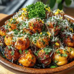 To achieve the perfect texture for your Zesty Crunchy Lemon Garlic Parmesan Chickpeas, preheat your oven to 400°F (200°C). This temperature is ideal for roasting chickpeas, allowing them to become crispy without burning. Bake the chickpeas for about 25 to 35 minutes, tossing them halfway through to ensure they roast evenly.