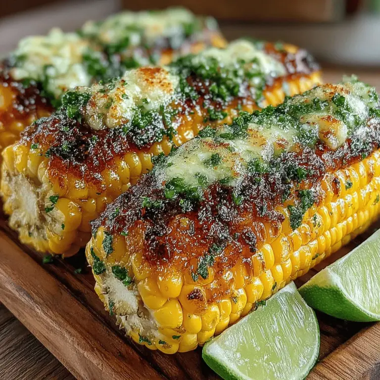 To create the perfect garlic butter corn on the cob, it is essential to understand the role of each ingredient. Here’s a closer look at the components that make this dish so special: