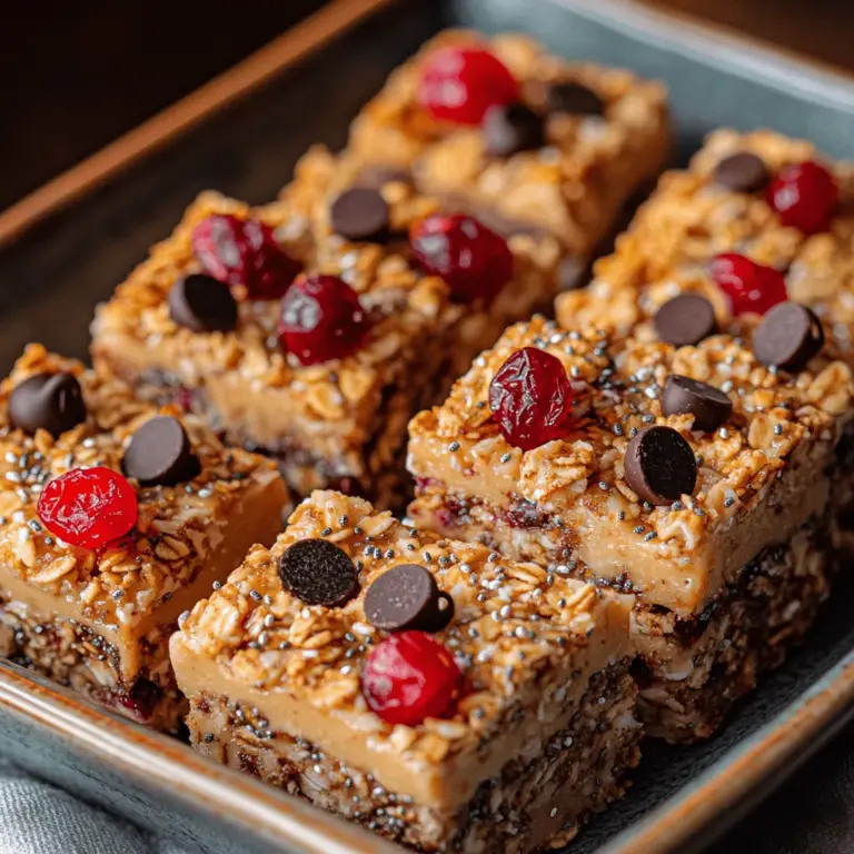 In recent years, no-bake recipes have soared in popularity among home cooks and busy individuals alike. Their appeal lies in the simplicity and convenience they offer—allowing anyone to whip up delicious treats without the need for an oven. One standout recipe in this category is the Heavenly Chewy No-Bake Granola Squares. These squares are not just a quick fix; they are packed with wholesome ingredients that make them a nutritious option for snacking or breakfast on the go.