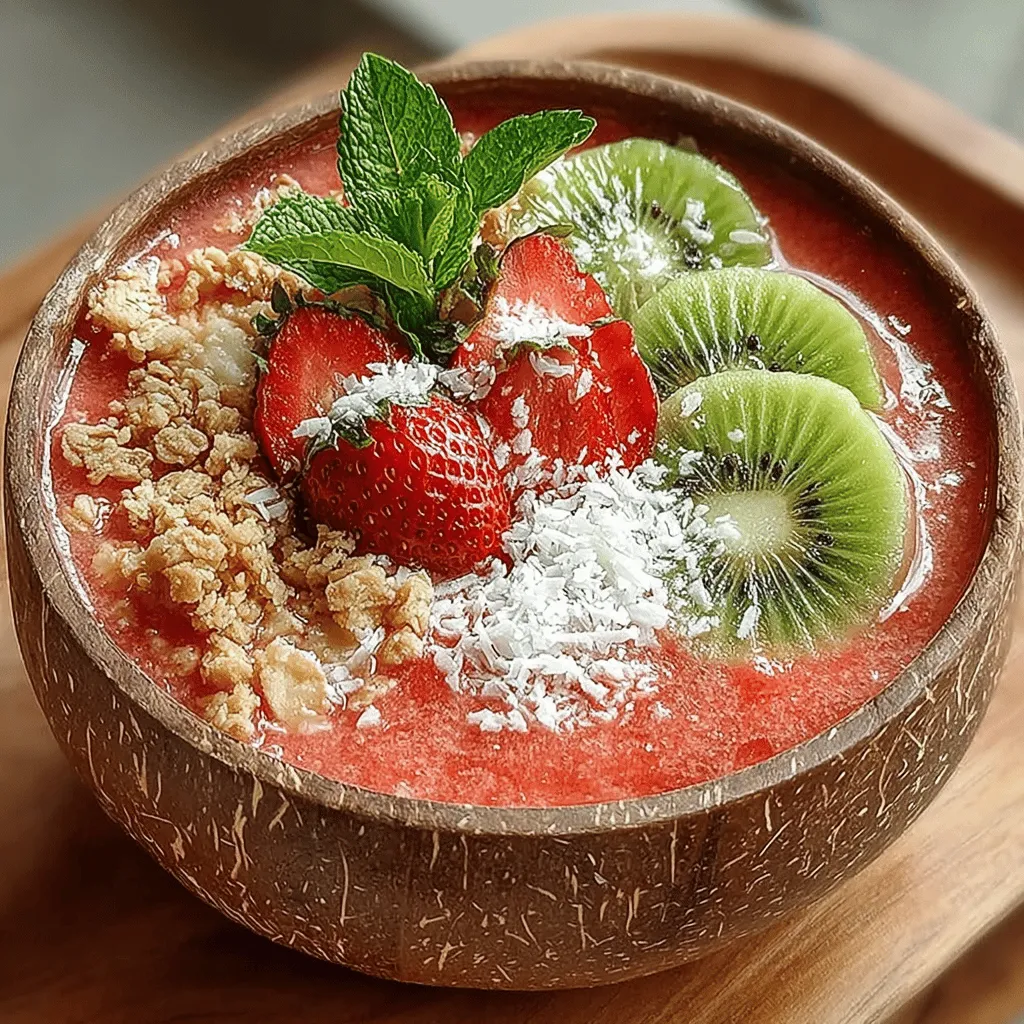 In recent years, smoothie bowls have surged in popularity, captivating health enthusiasts and food lovers alike. These vibrant, thick blends served in bowls offer a delightful way to enjoy nutrient-dense ingredients while providing an aesthetically pleasing meal or snack option. Among the myriad of smoothie bowl variations, Watermelon Bliss Bowls stand out as a refreshing and hydrating treat, perfect for the warm summer months. Combining the natural sweetness of watermelon with creamy textures and vibrant toppings, this recipe is not only delicious but also incredibly versatile.