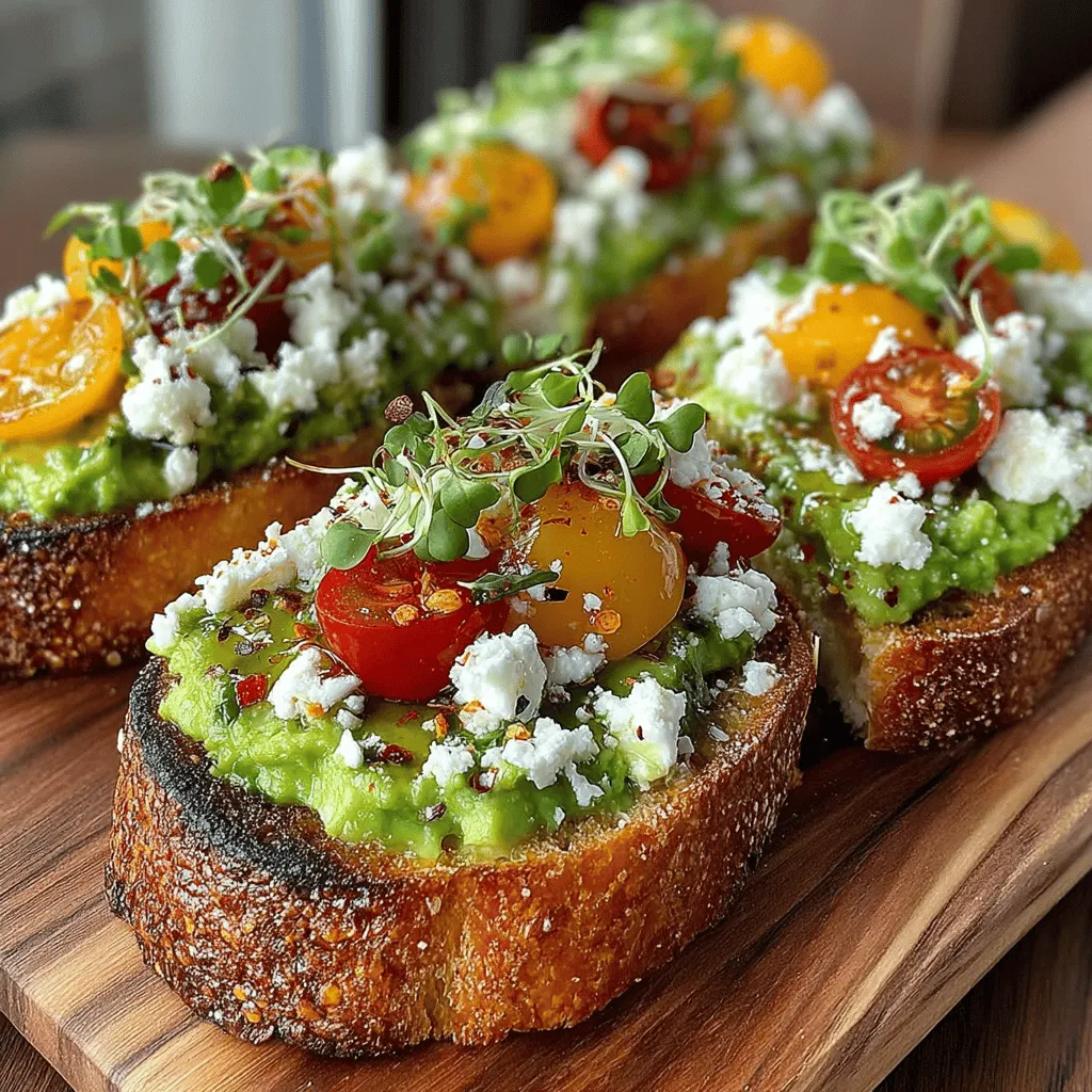 Avocado toast has taken breakfast menus and social media by storm, becoming a staple for health-conscious eaters and food enthusiasts alike. This simple yet satisfying dish combines creamy avocados with the crunch of toasted bread, making it a perfect canvas for various flavors and toppings. It’s not just a meal; it’s a lifestyle. But while traditional avocado toast is delicious on its own, adding a zesty twist can elevate this classic dish to new heights. Enter Zesty Lemon Avocado Toast with a Twist, where the bright acidity of fresh lemon complements the rich, buttery texture of ripe avocados, creating a delightful balance that tantalizes the taste buds.