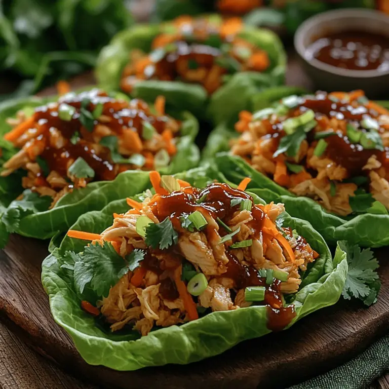 In the world of modern cuisine, few dishes offer the delightful combination of health and flavor quite like crispy BBQ chicken lettuce wraps. These wraps are not only light and refreshing, making them a fantastic choice for health-conscious eaters, but they also deliver a punch of flavor that satisfies even the most discerning palate. Whether you are looking for a quick weeknight dinner, a crowd-pleasing dish for gatherings, or a versatile option for meal prep, crispy BBQ chicken lettuce wraps are an excellent choice.