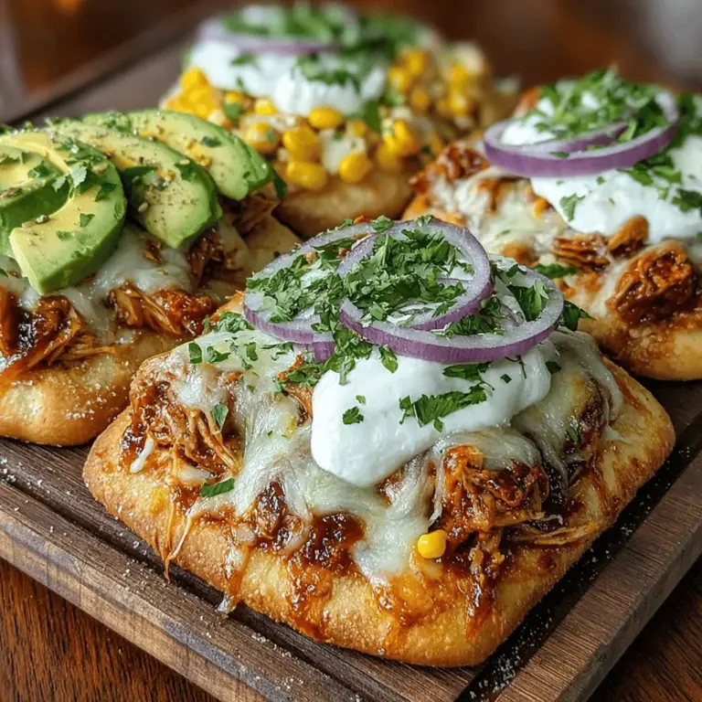 Flatbread sandwiches have surged in popularity over the past few years, captivating food enthusiasts and casual diners alike. Their appeal lies not only in their versatility but also in their ability to deliver a satisfying meal without the heaviness often associated with traditional bread. Among the myriad of flavor combinations, zesty BBQ chicken flatbread sandwiches stand out for their vibrant taste and fresh ingredients. This recipe combines the smoky richness of barbecue with tender chicken and a medley of fresh toppings, all nestled within a warm, soft flatbread.
