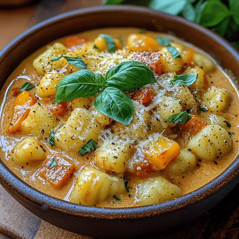 When it comes to comfort food, few dishes can compete with the rich, creamy goodness of gnocchi. This beloved Italian staple combines the heartiness of potato with a soft, pillowy texture that melts in your mouth. Pairing gnocchi with a creamy sauce creates an indulgent experience that's both satisfying and delightful. Enter the Creamy Roasted Pepper Gnocchi, a dish that elevates the classic gnocchi experience by introducing the vibrant flavors of roasted bell peppers, offering a perfect balance of creaminess and a hint of sweetness.