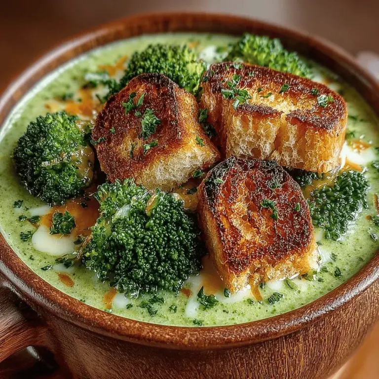 In the realm of comfort foods, few dishes can compare to a warm, nourishing bowl of soup. Among the myriad of options, our Velvety Broccoli & White Cheddar Bliss stands out as a sumptuous choice that brings together the vibrant flavors of fresh broccoli and the creamy richness of white cheddar cheese. This recipe is not just about indulgence; it’s a delightful fusion that offers a wholesome option for lunch or dinner, making it a versatile addition to any meal plan.