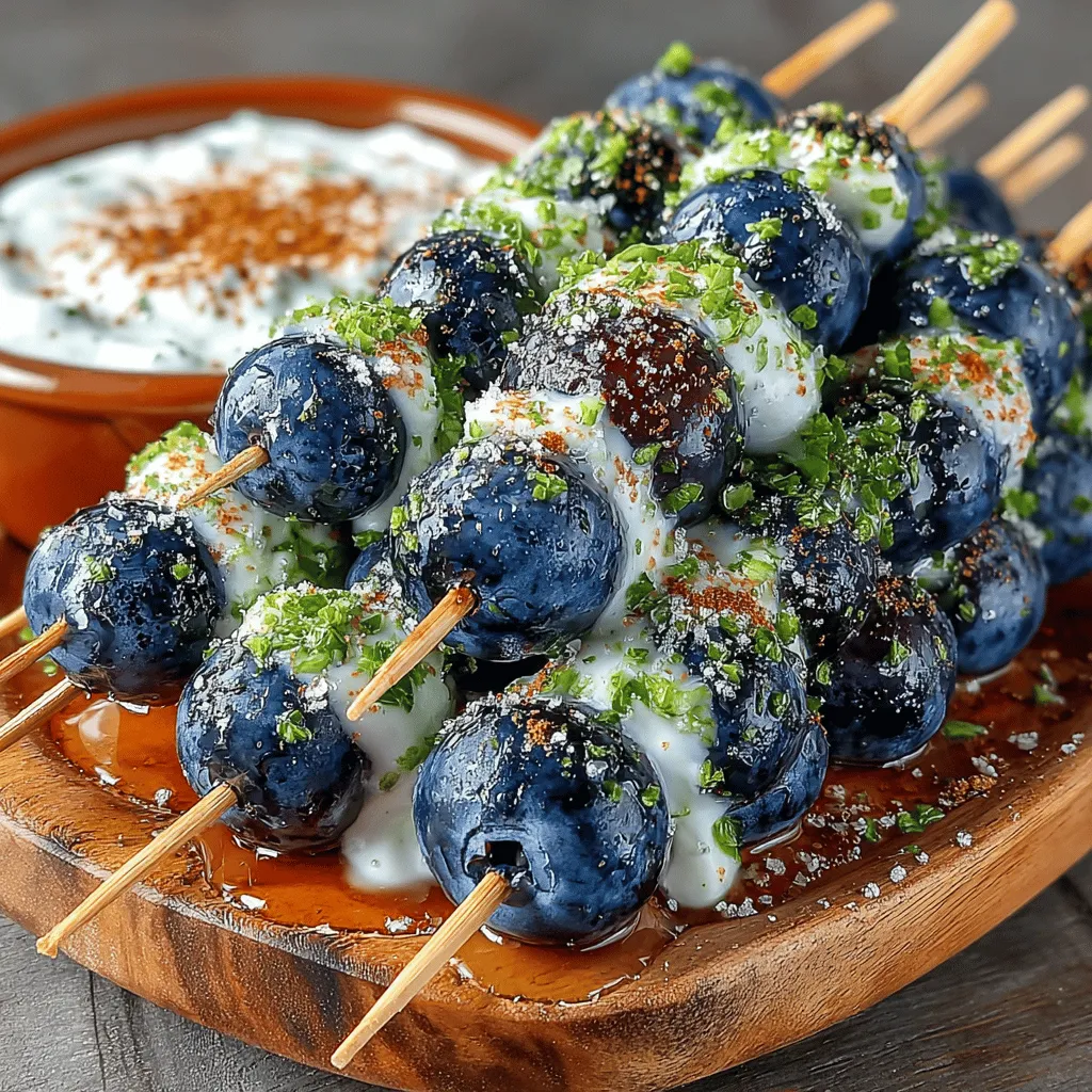 In a world filled with culinary delights, finding a recipe that is both refreshing and simple can be a challenge. Enter Zesty Blueberry Skewers—a delightful treat that combines the natural sweetness of fresh blueberries with a tangy Greek yogurt dip. This recipe is perfect for summer gatherings, family picnics, or as a healthy snack option. With just a few ingredients and minimal preparation, you can create a dish that's not only visually appealing but also bursting with flavor. Join us as we dive into the details of this recipe, exploring its health benefits, preparation steps, and serving suggestions.