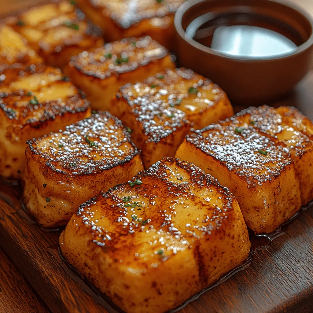 French toast sticks are a delightful twist on the classic breakfast dish that has captivated taste buds for generations. Their appeal lies not only in their golden-brown, crispy exterior and soft, fluffy interior but also in their versatility. Whether served as a hearty breakfast, a sweet brunch item, or a fun snack, these baked treats can be enjoyed by people of all ages. Ideal for dipping into syrup, fruit compote, or even a creamy yogurt, French toast sticks make any meal feel special.