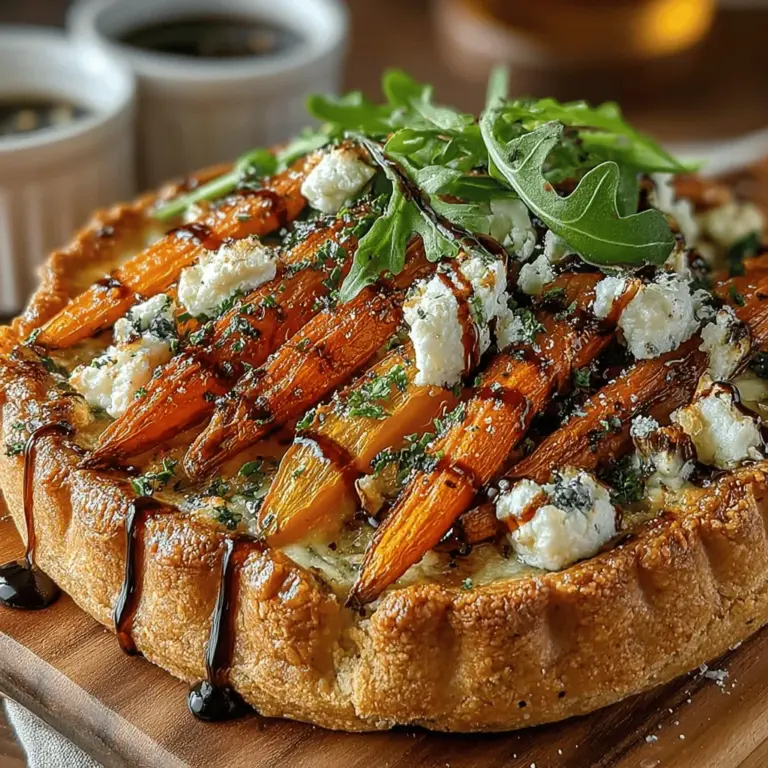 Flatbreads have emerged as a beloved staple in modern cuisine, celebrated for their versatility and creative potential. Whether used as a base for appetizers, main dishes, or even breakfast, flatbreads offer an endless canvas for culinary innovation. One standout recipe that perfectly showcases this adaptability is the Roasted Carrot & Goat Cheese Flatbread. This dish not only highlights seasonal ingredients but also brings together the sweet, earthy flavors of roasted carrots with the tangy richness of goat cheese, creating a unique and satisfying meal that is as delightful to the palate as it is to the eye.