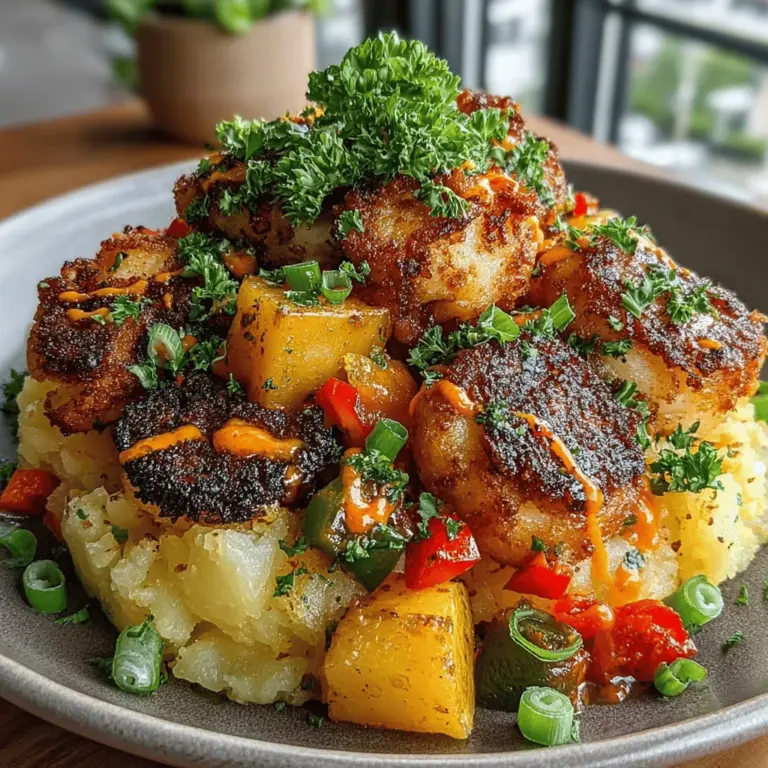 To create the perfect Golden Cajun Potato Hash, it’s crucial to follow a method that ensures each component contributes to the overall flavor and texture of the dish. Start by washing and peeling your potatoes. Cut them into even-sized cubes, about 1-inch pieces, to ensure uniform cooking.