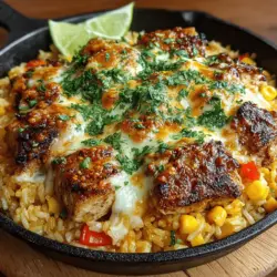 When it comes to wholesome and satisfying meals, few dishes can rival the comforting allure of a one-pot recipe. The Savory Chicken & Corn Rice Skillet Delight is a perfect embodiment of this concept, combining tender chicken, sweet corn, and fluffy rice in a single skillet that bursts with flavor. This dish not only simplifies cooking but also makes cleanup a breeze, making it an ideal choice for busy weeknights or leisurely weekend dinners.