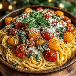 Roasted Cherry Tomato Pasta is a delightful and easy-to-make dish that brings together the sweetness of roasted tomatoes and the comforting texture of pasta. This recipe is not only quick to prepare but also bursting with flavor, making it a perfect weeknight meal or a dish to impress guests. With the right mix of ingredients and a few simple techniques, you can create a pasta dish that tastes like it came straight out of a gourmet restaurant. In this article, we will explore the step-by-step process of creating this culinary masterpiece, delve into the benefits of the ingredients used, and provide insights into perfecting the dish for your taste preferences.