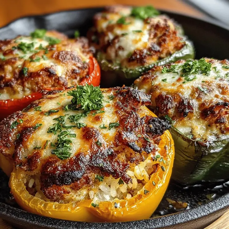 Stuffed bell peppers have long been a beloved dish, celebrated for their vibrant colors and adaptability. This versatile recipe allows home cooks to get creative, filling the peppers with a variety of ingredients based on personal preferences and dietary needs. Whether you opt for a classic combination or a modern twist, the enticing aroma of sizzling stuffed bell peppers wafting from the oven is sure to captivate your senses.