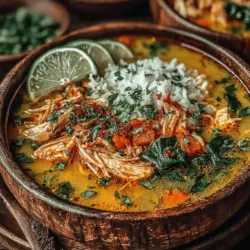 When it comes to hearty, nourishing meals, few dishes can compete with a warm bowl of Golden Turmeric Chicken Rice Soup. This vibrant soup is not only a feast for the eyes but also a comforting hug in a bowl, perfect for chilly evenings or when you're in need of a little culinary comfort. The combination of tender chicken, fragrant spices, and wholesome rice makes this soup a go-to for families and busy individuals looking to provide nutritious options without compromising on flavor or convenience.