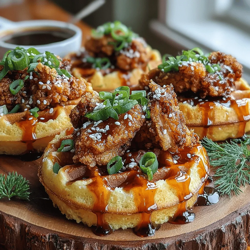In the world of comfort food, few combinations can rival the delightful pairing of crispy fried chicken and fluffy waffles. These two beloved culinary staples have long held a special place in the hearts of food enthusiasts, particularly in Southern cuisine. However, as food trends continue to evolve, chefs and home cooks alike are seeking innovative ways to reimagine classic dishes. Enter Sriracha Honey Chicken Waffle Bites—a creative twist on a traditional favorite that seamlessly merges savory, sweet, and spicy flavors.