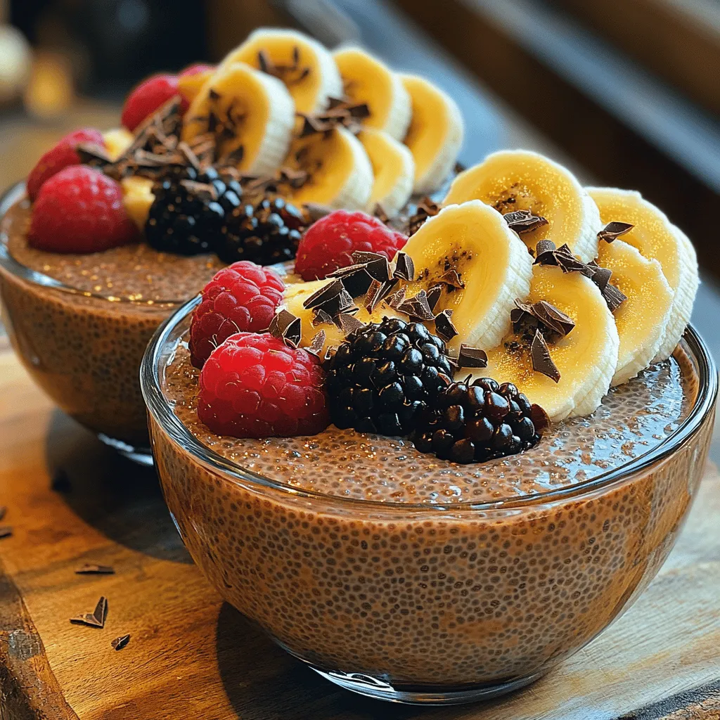 In a world where indulgence often comes with a side of guilt, the Decadent Guilt-Free Chocolate Chia Pudding stands out as a beacon of hope for health-conscious dessert lovers. This recipe not only satisfies your sweet tooth but also nourishes your body, making it a perfect fit for those seeking a balanced diet without sacrificing flavor. Chia pudding has surged in popularity in recent years, celebrated for its health benefits and versatility. However, this particular version elevates the classic chia pudding to new heights by incorporating rich cocoa powder and natural sweeteners to create a dessert that feels indulgent while being entirely guilt-free.