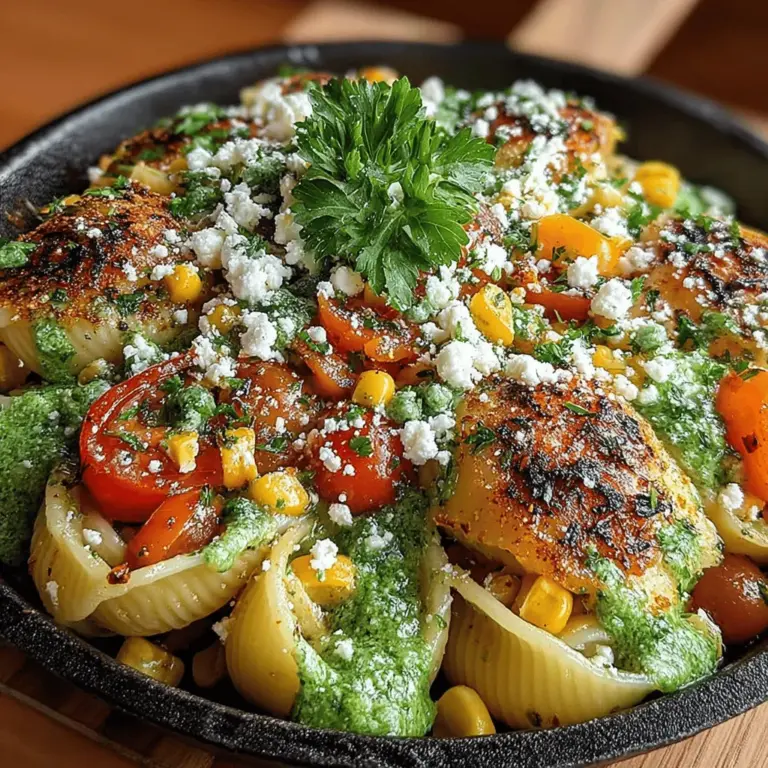Creamy Avocado Cilantro Pasta Shells is a dish that tantalizes the taste buds while offering a delightful blend of texture and flavor. With its vibrant green sauce enveloping tender pasta shells, this meal is not only visually appealing but also packed with nutrition. The creamy avocado sauce, infused with fresh cilantro and brightened by a hint of lime, creates a dish that is both satisfying and refreshing.