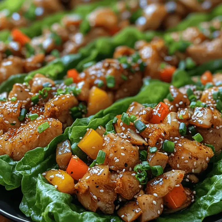 In the realm of culinary experiences, few dishes can rival the freshness and vibrancy of lettuce wraps. These delightful creations provide a unique way to enjoy a variety of flavors and textures while maintaining a healthy profile. Crispy Sesame Chicken Lettuce Wraps, in particular, stand out for their perfect harmony of crunchy, savory, and fresh ingredients. Whether you’re looking for a quick weeknight meal, a fun appetizer for a gathering, or a nutritious option for meal prep, these wraps are sure to please.