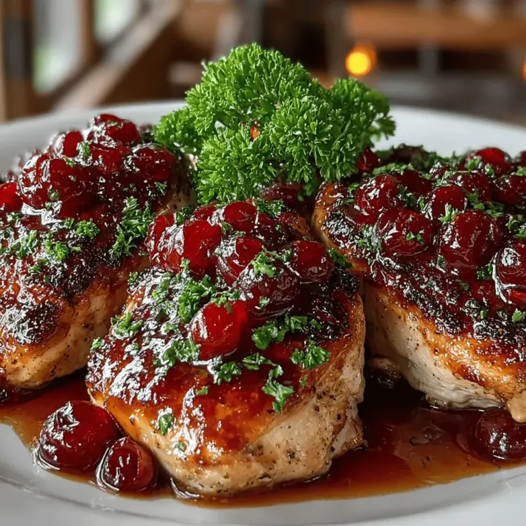 To truly appreciate the depth of flavor in Sweet & Tart Cherry Glazed Chicken, it is essential to examine the key ingredients that make this dish unique. Each component plays a vital role in creating a balanced and satisfying meal.
