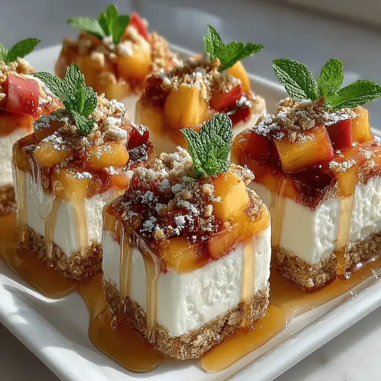 As the warm sun graces our days and the air fills with the sweet scent of summer, there’s nothing quite like a cool, refreshing dessert to beat the heat. Chilled dessert bars have surged in popularity as a delightful way to enjoy seasonal fruits while satisfying a sweet tooth. Among the plethora of summer treats, the Peachy Paradise Chilled Bars stand out for their vibrant flavor, wholesome ingredients, and irresistible texture. Perfect for backyard barbecues, picnics, or simply as a refreshing snack, these bars encapsulate the essence of summertime in every bite.