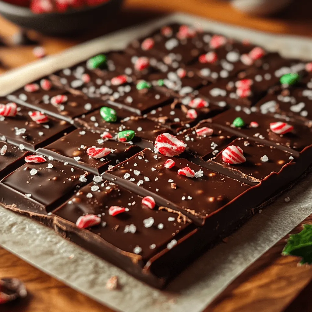 Minty Dark Chocolate Bark is not only a delectable treat but also a celebration of the refreshing and indulgent combination of flavors. This simple yet sophisticated dessert has gained immense popularity for its ease of preparation and its ability to satisfy a sweet tooth while offering a hint of cooling mint. Whether enjoyed as an after-dinner treat, a thoughtful gift, or a festive holiday snack, this chocolate bark is versatile enough to suit any occasion.