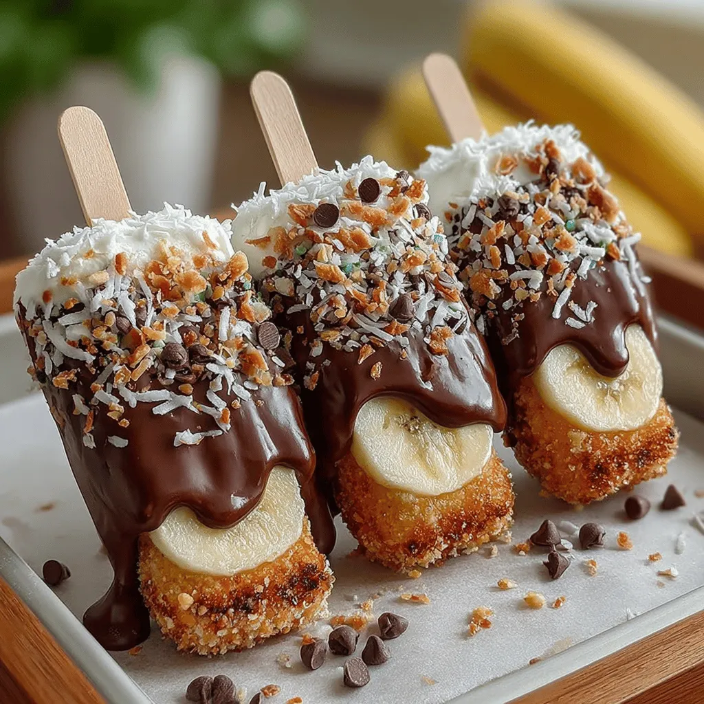 Explore the delightful world of frozen treats with our Choco-Banana Bliss Pops. This recipe combines the natural sweetness of ripe bananas with rich, velvety chocolate and a variety of crunchy toppings. Not only is this treat incredibly simple to make, but it also offers a satisfying snack option for both kids and adults, making it perfect for warm days or as a fun dessert at any gathering. As we embark on the journey of creating these bliss pops, we will delve into the preparation process while highlighting the benefits of each ingredient, ensuring you have everything you need to whip up this delectable treat in no time.