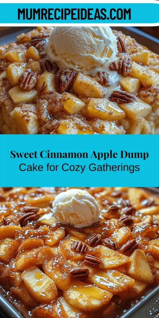 Discover the joy of making a Heavenly Sweet Cinnamon Apple Dump Cake, a simple yet delightful dessert that captures the comforting flavors of cinnamon and juicy apples. Perfect for family gatherings or cozy evenings, this dump cake is not only easy to prepare but also rich in warmth and nostalgia. Learn about the key ingredients, preparation steps, and tips for ensuring a perfectly baked treat. Enjoy it alone or elevate it with ice cream for a truly indulgent experience. Explore variations and serving suggestions to make this dessert your own!
