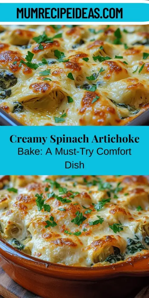 Indulge in the creamy delight of a Spinach Artichoke Bake, a perfect blend of spinach and artichokes, enveloped in rich cheeses. This versatile dish is ideal for gatherings, offering a warm, gooey texture that can be enjoyed straight from the oven or at room temperature. Discover tips for the perfect bake, explore nutritional benefits, and get creative with seasonings and serving styles. Transform your next meal into a comforting culinary experience!