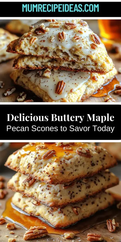 Indulge in the delightful flavors of buttery maple pecan scones, perfect for breakfast or brunch! This easy recipe combines rich pecans with warm maple syrup to create flaky, golden treats that will fill your home with an irresistible aroma. Not only are these scones delicious, but they also offer a nutritious twist with wholesome ingredients like whole wheat flour and healthy fats. Elevate your baking experience and impress your loved ones with this comforting classic!