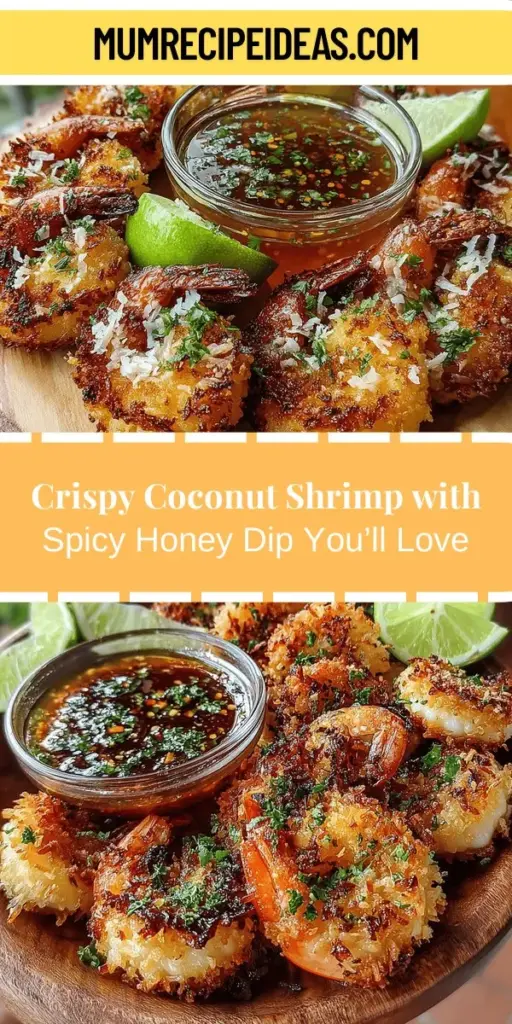 Discover the joy of making Golden Coconut Shrimp with a zesty Chili Honey Dip! This easy and delicious appetizer combines crispy textures with a sweet and spicy flavor that’s perfect for any occasion, from casual gatherings to fancy dinner parties. With simple steps for preparation, even novice cooks can create restaurant-quality results. Impress your guests or indulge in a delightful snack that will keep everyone coming back for more. Check out this standout recipe that’s sure to elevate your culinary game!