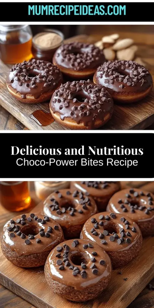 Discover the perfect balance of flavor and nutrition with Choco-Power Bites! These delicious snacks are not only great for satisfying your sweet cravings but also packed with wholesome ingredients like almond flour, cocoa powder, and protein, making them ideal for post-workout recovery or a mid-afternoon boost. With easy preparation and versatile serving options, these bites are a must-try for anyone looking to snack healthily without compromise. Enjoy them as a guilt-free dessert or on-the-go energy boost!