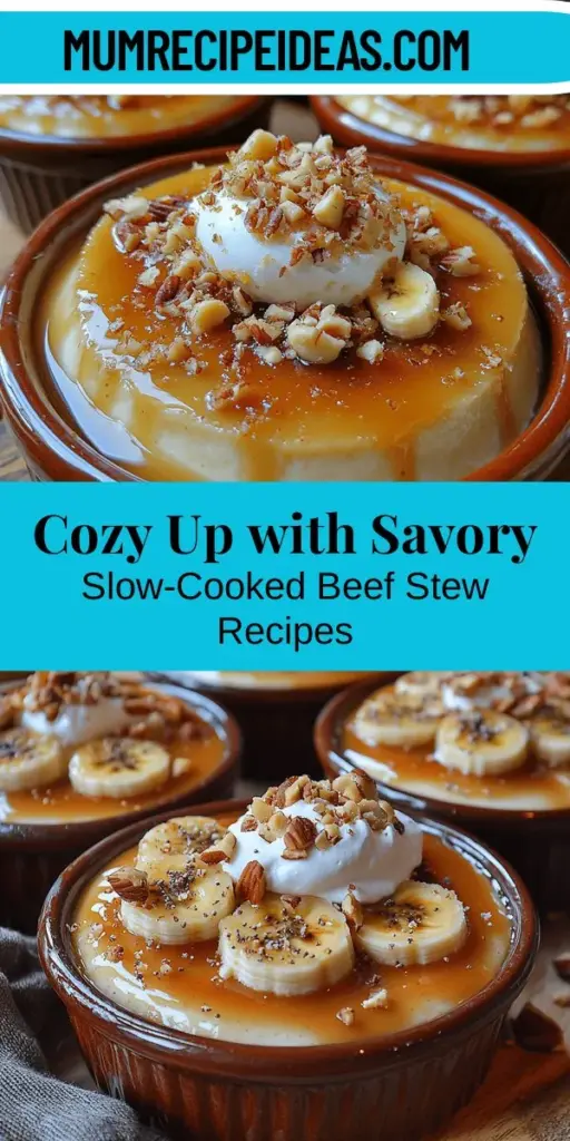 Warm up your winter nights with a comforting bowl of savory slow-cooked beef stew! This recipe is all about tender beef, aromatic vegetables, and a rich, flavorful broth that brings families together. Discover the secrets behind this beloved dish, from selecting the perfect cut of meat to slow cooking techniques that enhance flavors. With options for customization and delicious variations from different cultures, you'll create a hearty meal that's perfect for any occasion. Dive into the nostalgia of this classic comfort food and enjoy the warmth it brings!